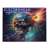 Electrohead AI Art Kalender (Hoes)