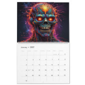 Electrohead AI Kunst Kalender (Jan 2027)