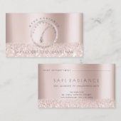 Electrolysis Hair Removal Appointment Roos Grey Afsprakenkaartje (Voorkant / Achterkant)