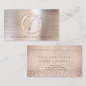 Electrolysis Hair Removal Appointment Roos Spark Afsprakenkaartje (Voorkant / Achterkant)