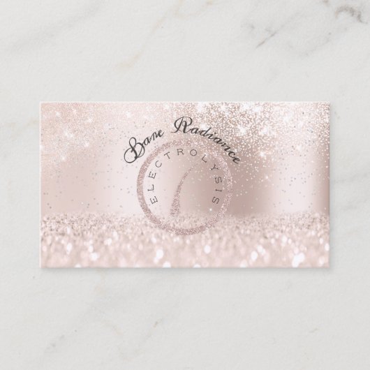 Electrolysis Hair Removal Roos Appointment Card 1 Afsprakenkaartje (Voorkant)