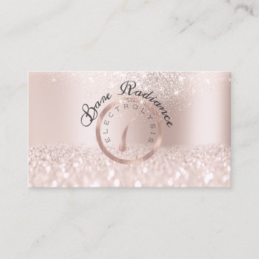 Electrolysis Hair Verwijderingsschoonheid Studio R Afsprakenkaartje (Voorkant)