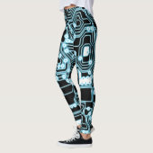 ElecTRON - Blauw / Zwart - Leggings (Links)