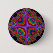 Electron Cloud Ronde Button 5,7 Cm (Voorkant)