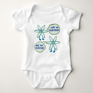 Electron Positive Pun Science Education Romper