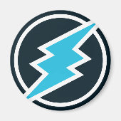 Electroneum (ETN) Logo Magneet (Voorkant)