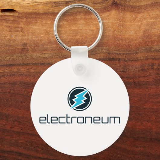 Electroneum (ETN) Logo Sleutelhanger (Voorkant)