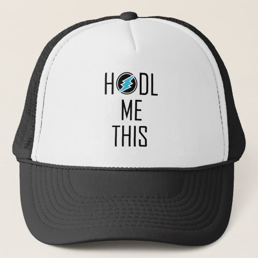Electroneum heeft me dit gegeven trucker pet (Voorkant)