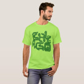 Electronic Chicago PCB T - Light Green T-shirt (Voorkant volledig)