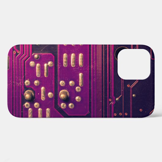 Electronic circuit board abstract background. comp Case-Mate iPhone case (Achterkant (horizontaal))