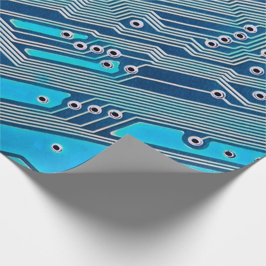 Electronic circuit board close up. circuit,board,b cadeaupapier (Hoek)