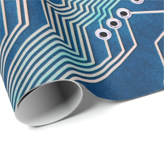 Electronic circuit board close up. circuit,board,b cadeaupapier (Rol Hoek)