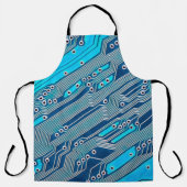 Electronic circuit board close up. circuit,board,b schort (Voorkant)