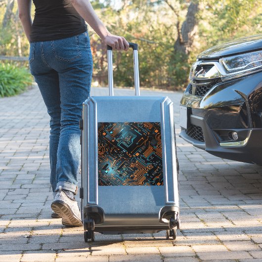 Electronic Circuit Vinyl Sticker (Koffer Insitu)