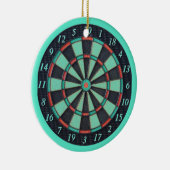 Electronic Dart Board Keramisch Ornament (Rechts)