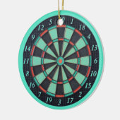 Electronic Dart Board Keramisch Ornament (Links)