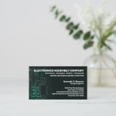 Electronics Assembly Company Visitekaartje (Staand voorkant)