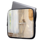 Electronics Bag Curtain in the Wind Laptop Sleeve (Voorkant Links)