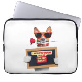Electronics Bag Valentijnsdag vertel je liefde Laptop Sleeve (Voorkant)