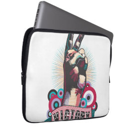 Electronics Bag – Victory Peace & Love Pop-Art  Laptop Sleeve