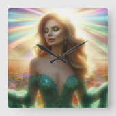 Electronics Bag Vierkante Klok (Voorkant)