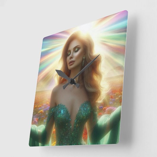 Electronics Bag Vierkante Klok (Hoek)