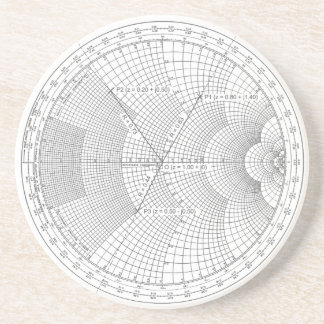 Electronics Engineer Smith Chart Zandsteen Onderzetter