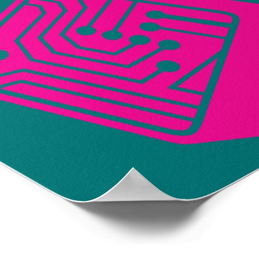 Electronics Pop Art Poster (Hoek)