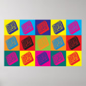 Electronics Pop Art Poster (Voorkant)