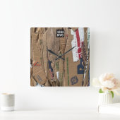 Electronics & Tech Accessories > Tablet & Laptop C Vierkante Klok (Huis)