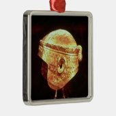 Electroom Helmet van Koning Mes-Kalem-Dug Metalen Ornament (Rechts)