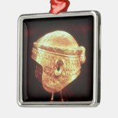 Electroom Helmet van Koning Mes-Kalem-Dug Metalen Ornament (Links)