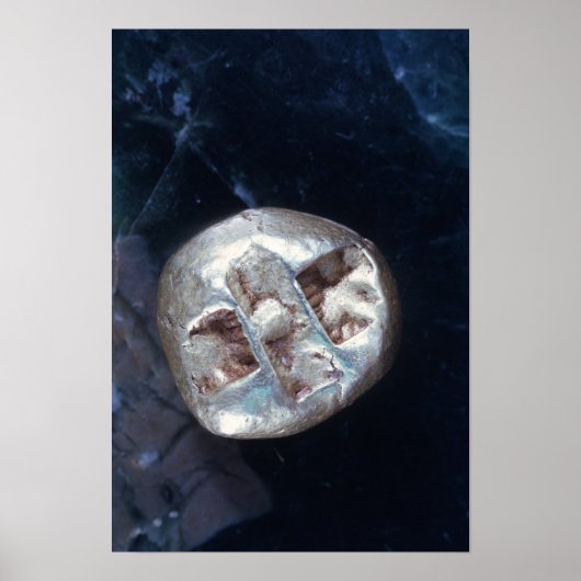 Electrum stater, c.600 BC Poster (Voorkant)