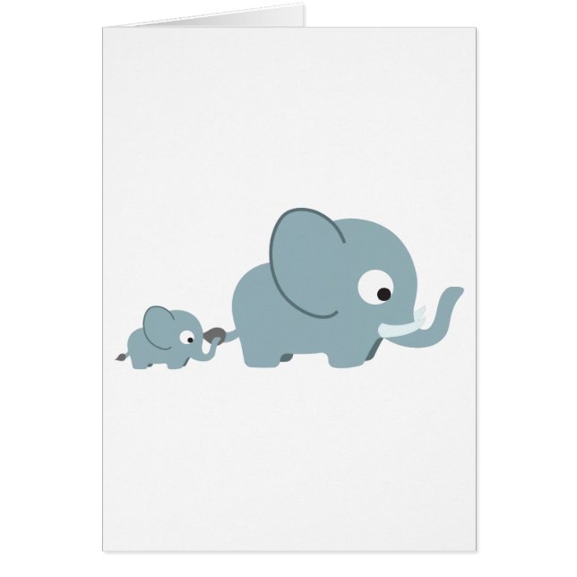 Elefant en Baby (Voorkant)