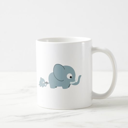 Elefant en Baby Koffiemok (Rechts)