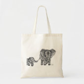 Elefant en baby tas (Voorkant)