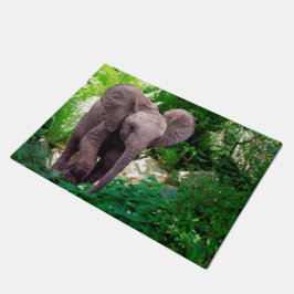 Elefant en Oerwoud Deurmat