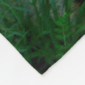 Elefant en Oerwoud Fleece Deken (Hoek)