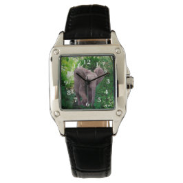 Elefant en Oerwoud Horloge