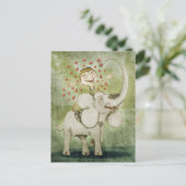 Elefant. Grappig, fantastisch, aangenaam en verbee Briefkaart (Staand voorkant)