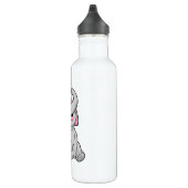 Elefant in Splash met water Waterfles (Rechts)