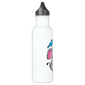 Elefant in Splash met water Waterfles (Links)