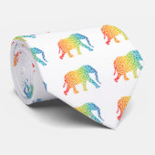 Elefant met Stippen Stropdas (Opgerold)