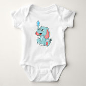 Elefant met water romper (Voorkant)