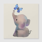 Elefant mit Schmetterling (Voorkant)