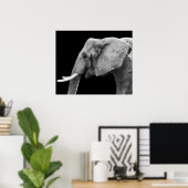 Elefant - Poster (Thuiskantoor)