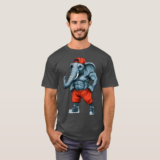 Elefant Sports Trainer T-shirt (Voorkant volledig)