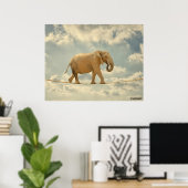 Elefante Poster (Thuiskantoor)