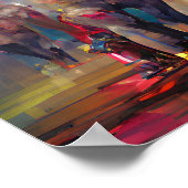 elefanties poster voor illustratie van fantasiekun (Hoek)