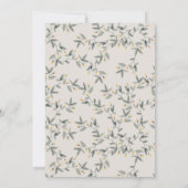 Elefantievloeistof in de Baby om het even welke le Bedankkaart (Achterkant)